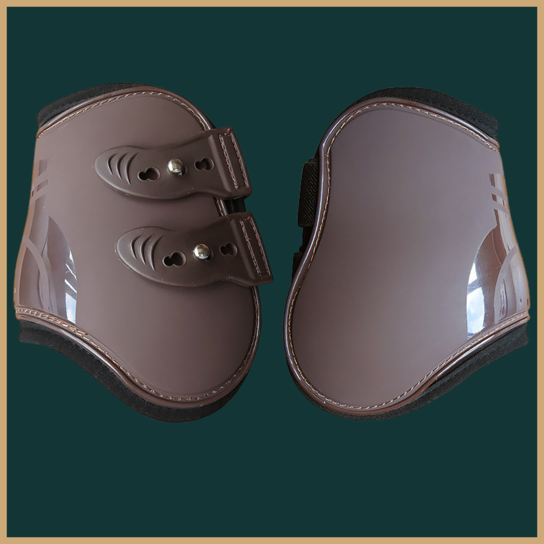 Guêtres et protège-boulets équestres