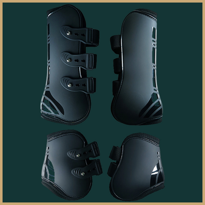 Guêtres et protège-boulets équestres