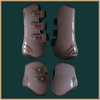 Guêtres et protège-boulets équestres