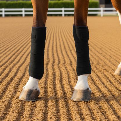 Bandages de polo équestres – Lot de 2